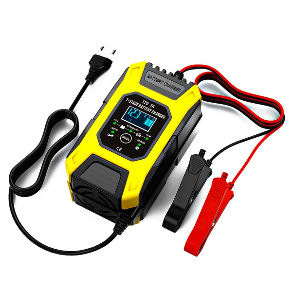 Автомобильное зарядное устройство Pulse Battery Charger 7A, интеллектуальное зарядное для АКБ
