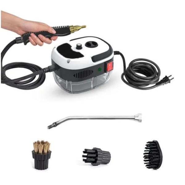 Парогенератор Steam Cleaner 2500 Вт ручной, пароочиститель с насадками для дома
