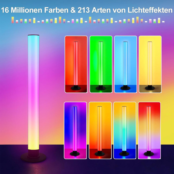 Напольный торшер LED RGB KBB-3A 2 шт с пультом, интерьерная лампа