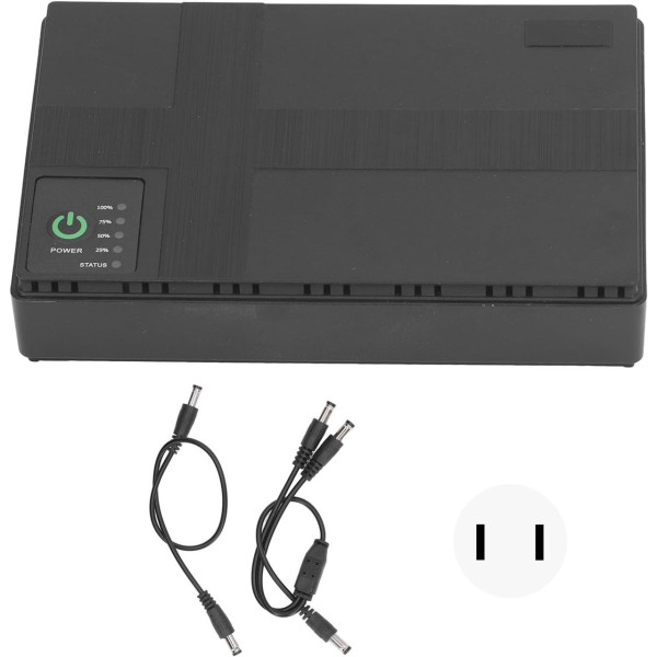 Источник бесперебойного питания UPS 10400 mAh 36W для роутера, резервный аккумулятор для оборудования