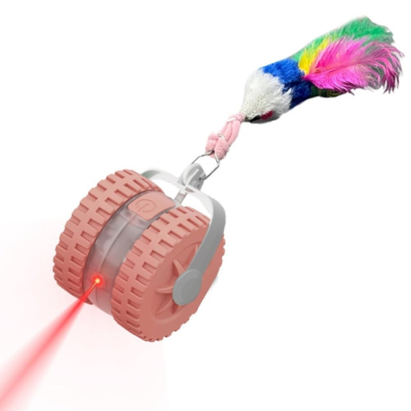 Интерактивная игрушка для кошек Interactive Pet Ball с лазером USB, автоматический мячик с датчиками