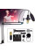 Студийный микрофон Music M-800 конденсаторный с поп фильтром стойкой и защитой от ветра