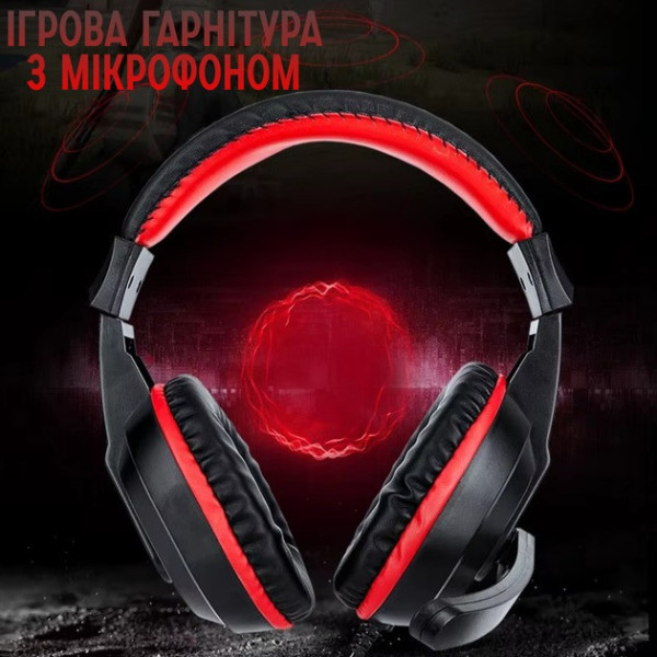 Геймерский комплект T-Wolf TF240 4 в 1 клавиатура мышь гарнитура коврик с подсветкой