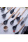 Кухонный набор 19 предметов Kitchen Set силиконовые аксессуары с бамбуковыми ручками