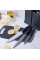 Кухонный набор 19 предметов Kitchen Set силиконовые аксессуары с бамбуковыми ручками