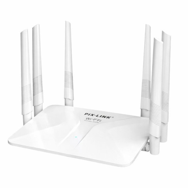 Wi-Fi роутер Pix-Link LV-WP50Q маршрутизатор 300 Мбит/с с 6 антеннами