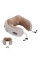 Подушка массажная для шеи U-shaped massage pillow, массажер для плеч и шеи с эффектом памяти ортопедическая