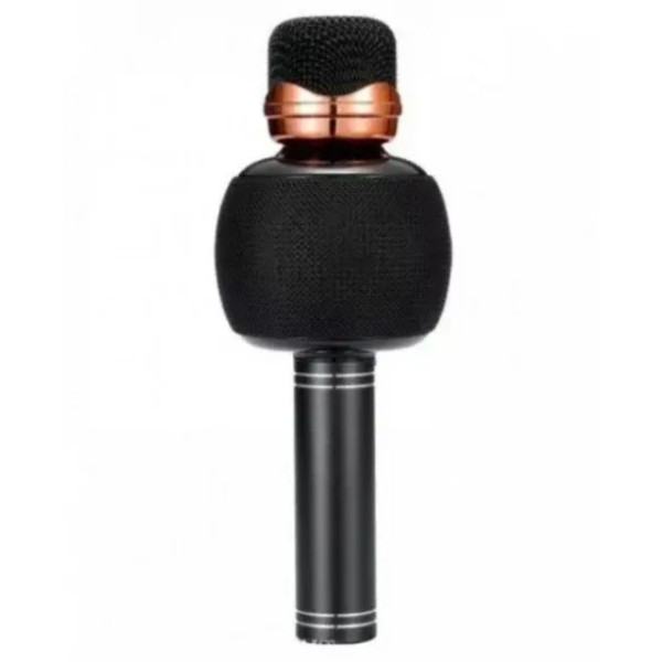 Микрофон караоке Wster WS-2911 Bluetooth с колонкой, беспроводной караоке микрофон с эффектами голоса