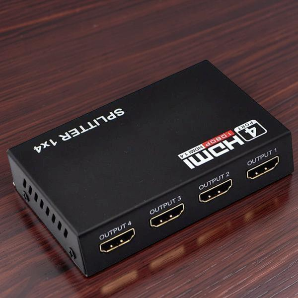 HDMI сплиттер 1x4 4K MAG разветвитель сигнала на 4 устройства
