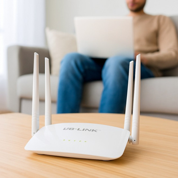 Роутер LB-Link BL-WR450H Wi-Fi 2.4GHz 4 антенны для дома и офиса