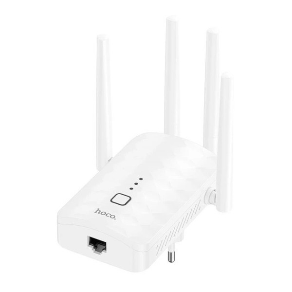 Усилитель Wi-Fi HOCO HI35 репитер сигнала для дома и квартиры