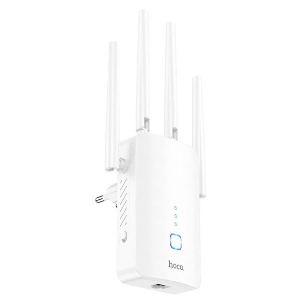Усилитель Wi-Fi HOCO HI35 репитер сигнала для дома и квартиры